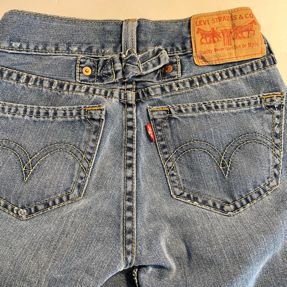 Levi’s vintage low slouch type one Jean size 5 medium. - Picture 11 of 14